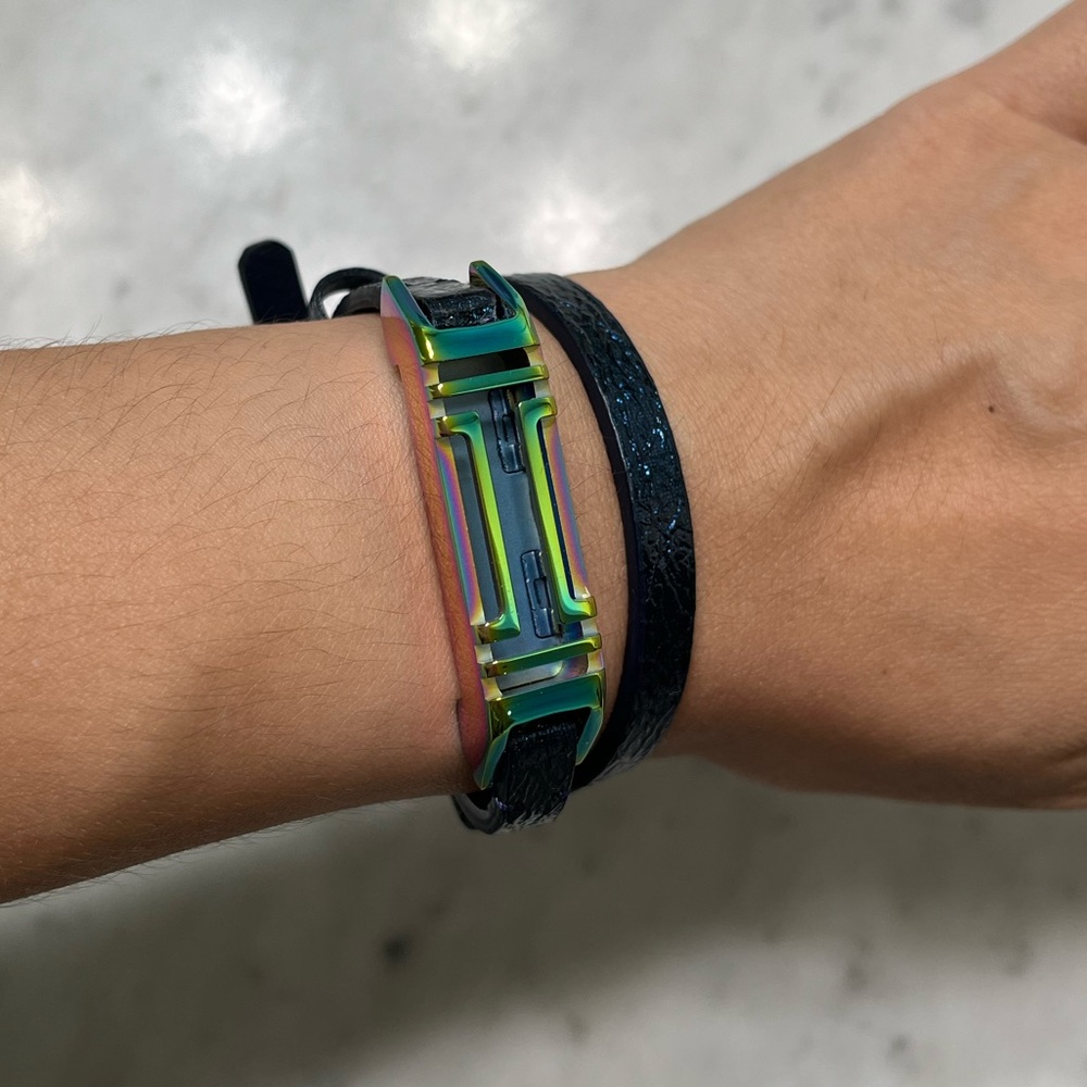 Tory Burch Fitbit Wrap Bracelet Iridescent